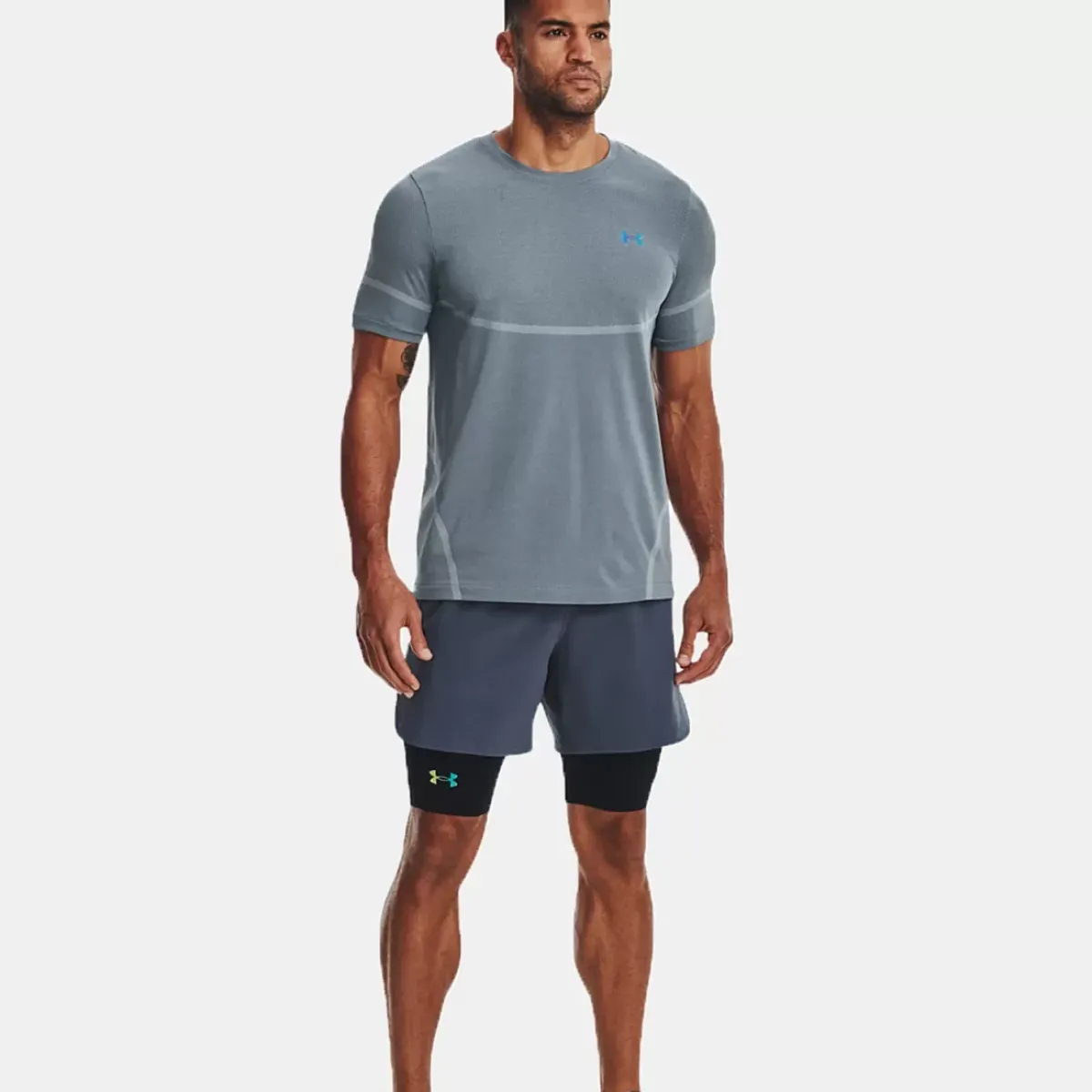 Under Armour Tees & Singlets<Rush Seamless Legacy Short Sleeve Top