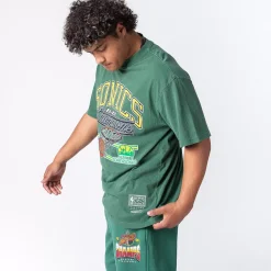 MITCHELL AND NESS Tees & Singlets<Seattle Supersonics Hoop Tee Unisex