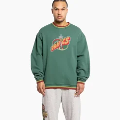 MITCHELL AND NESS Hoodies & Crews<Seattle Supersonics Shooting Crewneck Unisex