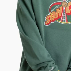 MITCHELL AND NESS Hoodies & Crews<Seattle Supersonics Shooting Crewneck Unisex