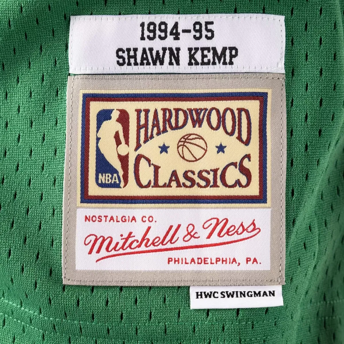 MITCHELL AND NESS Tees & Singlets<Shawn Kemp Seattle Supersonics 94-95 Home Swingman Jersey