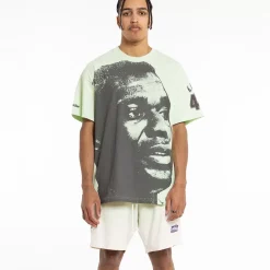 MITCHELL AND NESS Tees & Singlets<Shawn Kemp Seattle Supersonics Big Face Tee Unisex