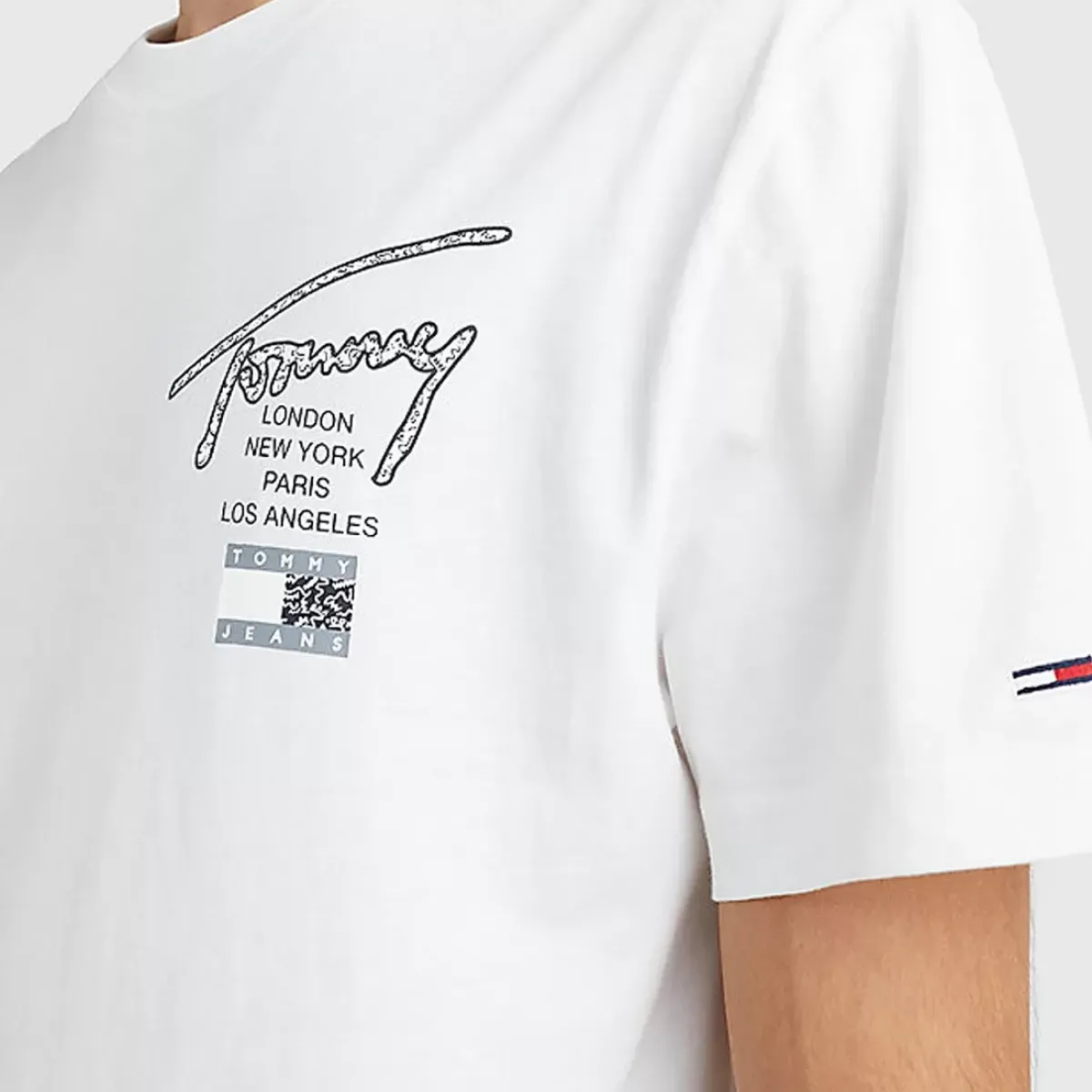 TOMMY HILFIGER Tees & Singlets<Signature Logo Classic Fit T-Shirt