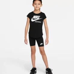 ROOKIES Shorts<Solid Cotton Bike Short Kids