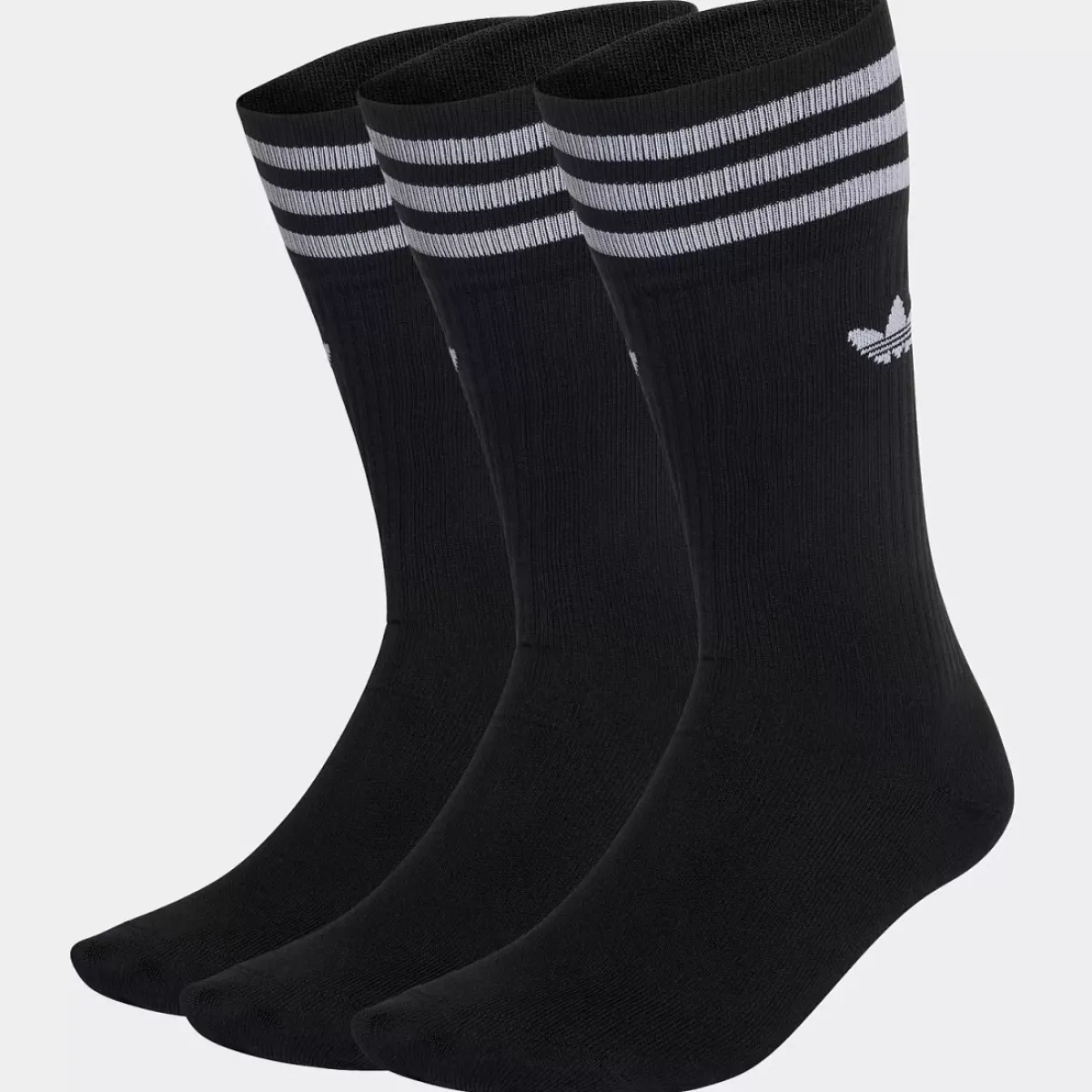 Adidas Originals Socks & Underwear<Solid Crew Sock 3 Pack