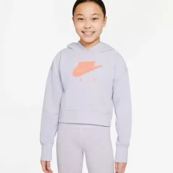 Nike Hoodies & Crews<Sportswear Air French Terry Cropped Hoodie Youth