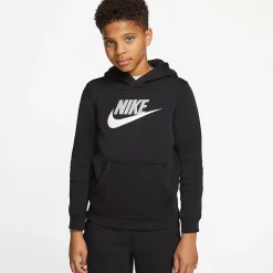 Nike Hoodies & Crews<Sportswear Club + Hbr Pullover Hoodie Youth