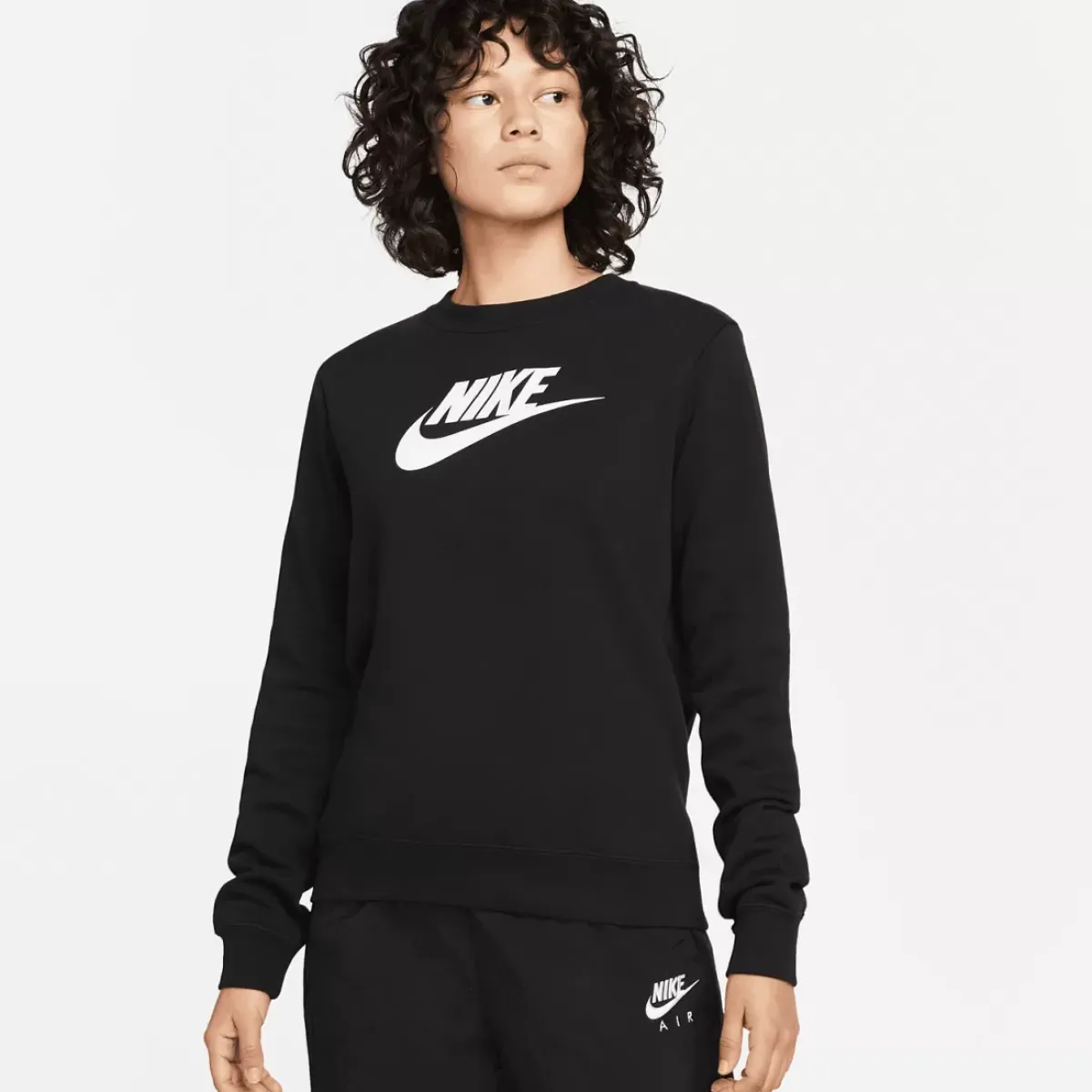 Nike Hoodies & Crews<Sportswear Club Fleece Logo Crew-Neck Sweatshirt