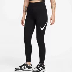 Nike Tights<Sportswear Swoosh High-Rise Leggings