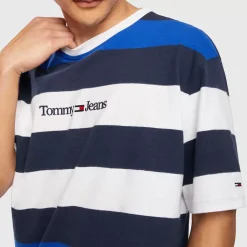 TOMMY HILFIGER Tees & Singlets<Stripe Serif Skater Fit T-Shirt