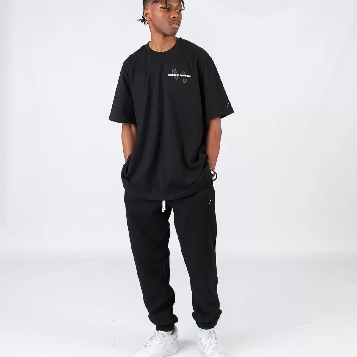 Pursuit of Happiness Pants & Sweats<Sweats In Midnight/White