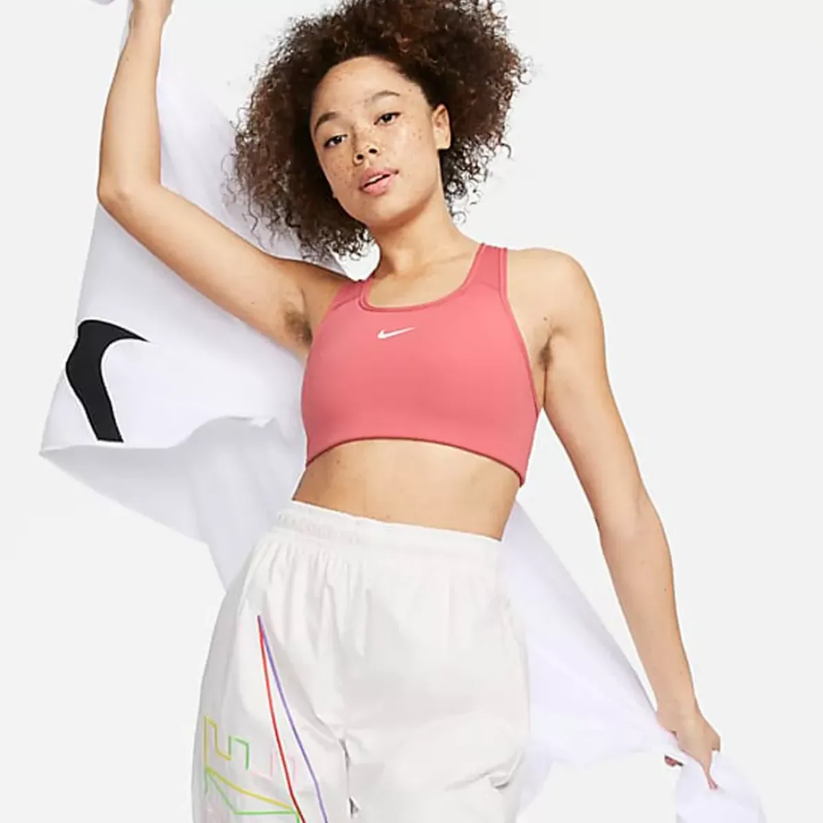 Nike Sports Bras<Swoosh 1-Piece Pad Sports Bra