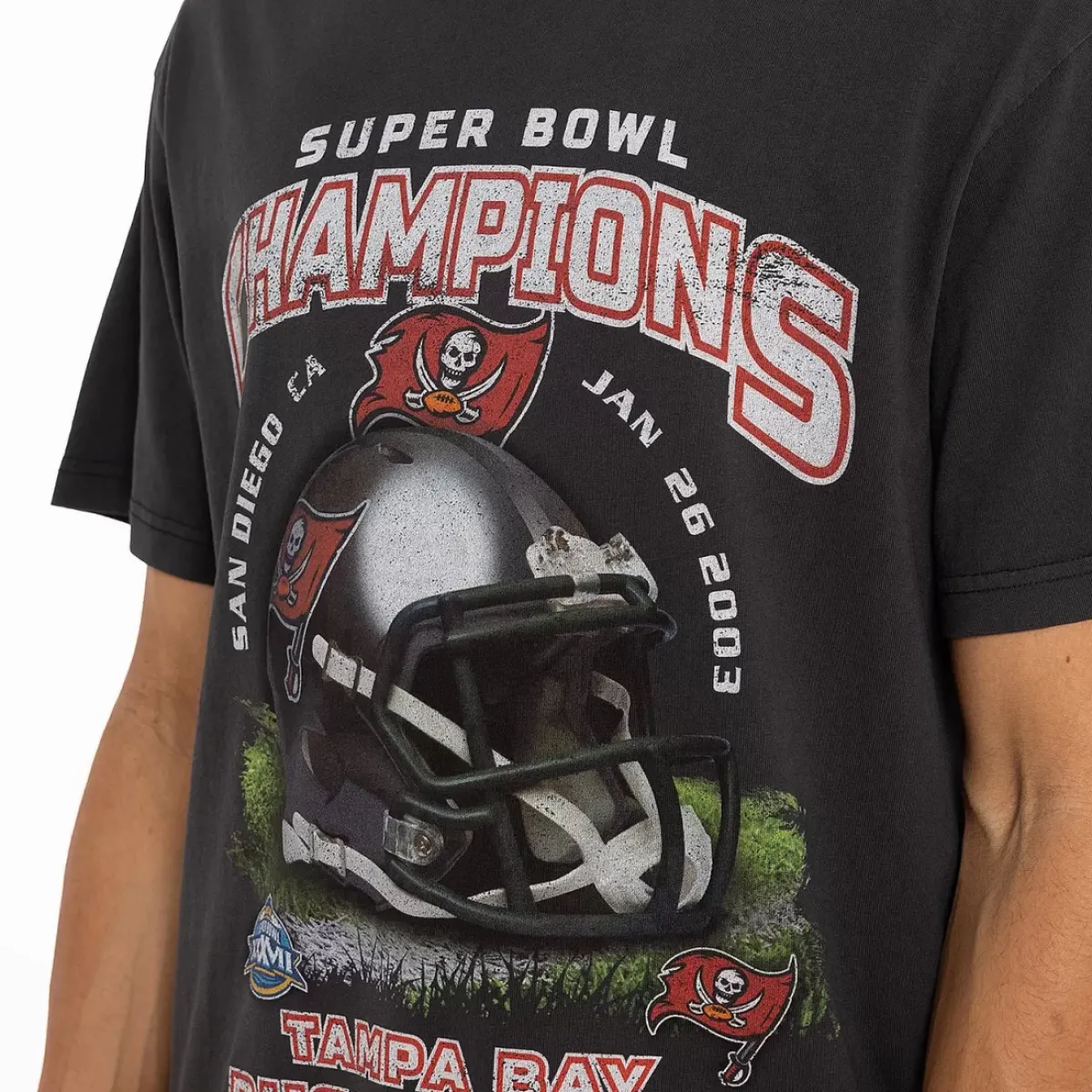 MITCHELL AND NESS Tees & Singlets<Tampa Bay Buccaneers Champions Tee Unisex