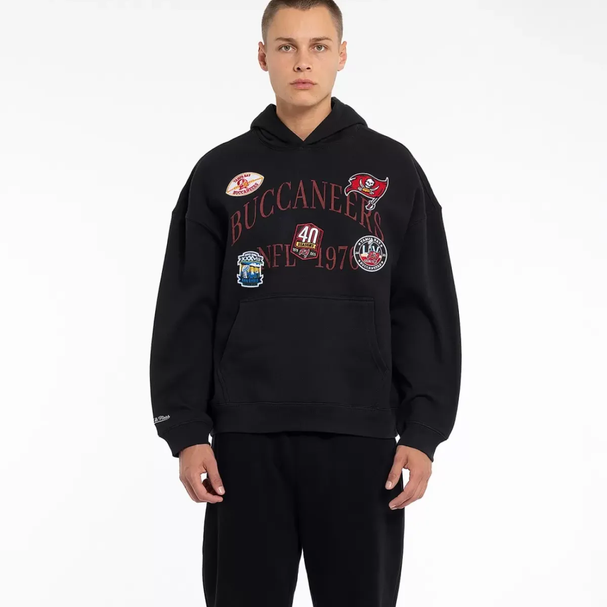 MITCHELL AND NESS Hoodies & Crews<Tampa Bay Buccaneers Hoodie Unisex
