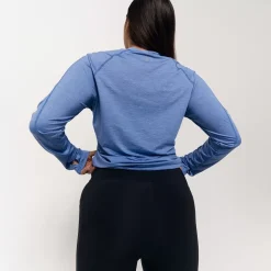 Taylor Sport Tees & Tanks<Taylor Run Top In Blue Marle