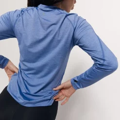 Taylor Sport Tees & Tanks<Taylor Run Top In Blue Marle