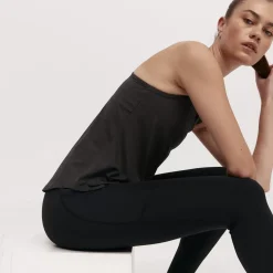 Taylor Sport Tees & Tanks<Taylor Tank In Charcoal