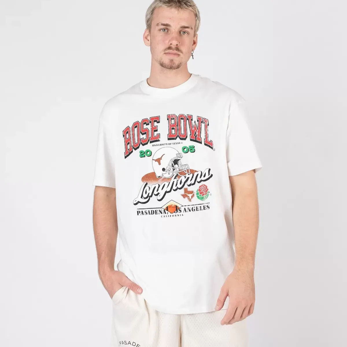 NCAA Tees & Singlets<Texas Longhorns Rosebowl Champ Tee Unisex