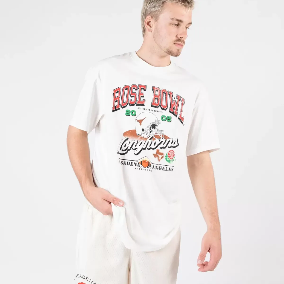 NCAA Tees & Singlets<Texas Longhorns Rosebowl Champ Tee Unisex