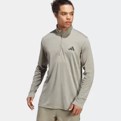 Adidas Tees & Singlets<Train Essentials Seasonal Training 1/4-Zip Long Sleeve Tee