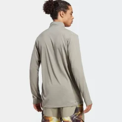 Adidas Tees & Singlets<Train Essentials Seasonal Training 1/4-Zip Long Sleeve Tee