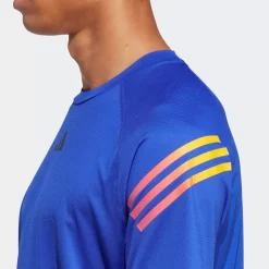 Adidas Tees & Singlets<Train Icons 3 Stripes Training Tee