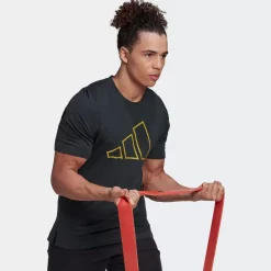Adidas Tees & Singlets<Train Icons 3-Bar Training T-Shirt