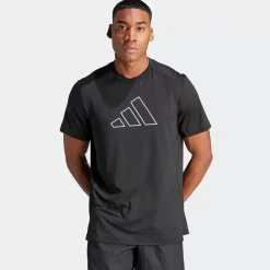 Adidas Tees & Singlets<Train Icons Big Logo Training Tee