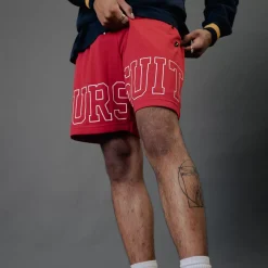 Pursuit of Happiness Shorts<Training Day Short Scarlet White