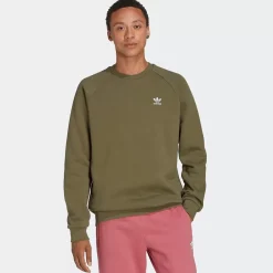 Adidas Originals Hoodies & Crews<Trefoil Essentials Crewneck Sweatshirt