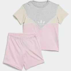 Adidas Originals Tees<Trefoil Shorts Tee Set Infants