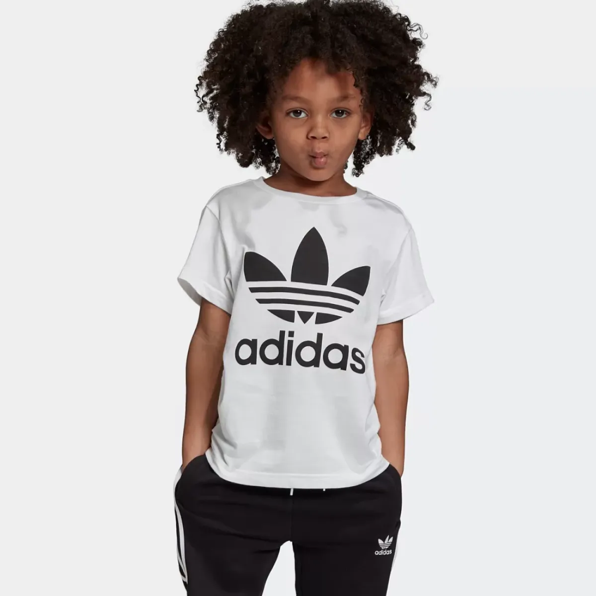 Adidas Originals Tees<Trefoil Tee Kids