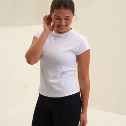 Aim Tees & Tanks<White Airy Top