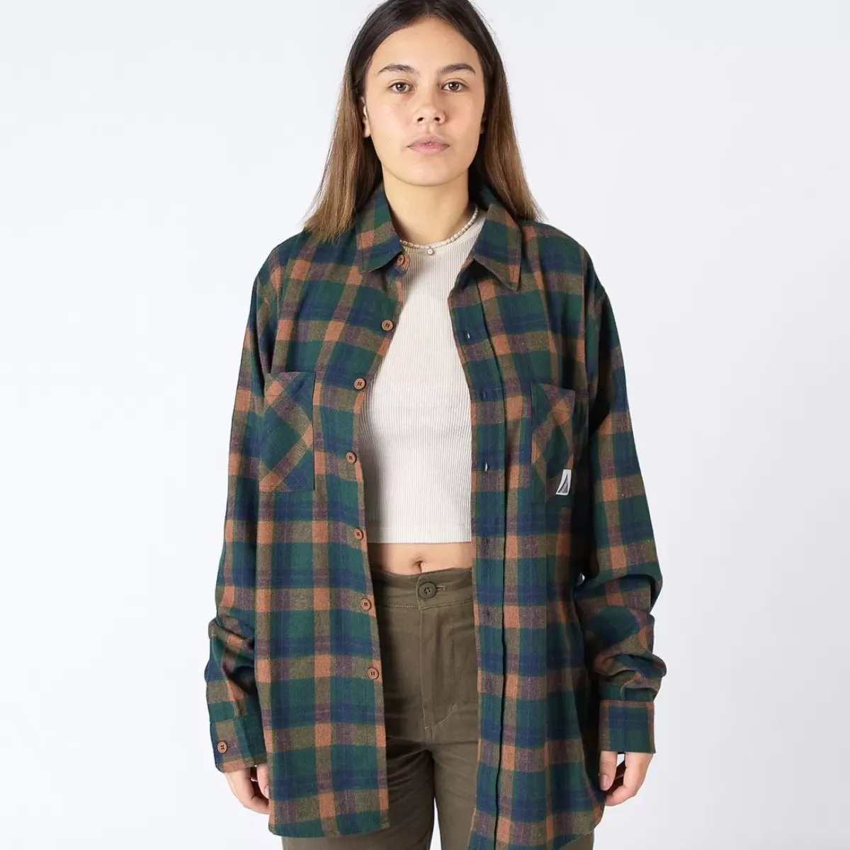 TERRA NOVA Polos & Shirts<Woodland Flannel