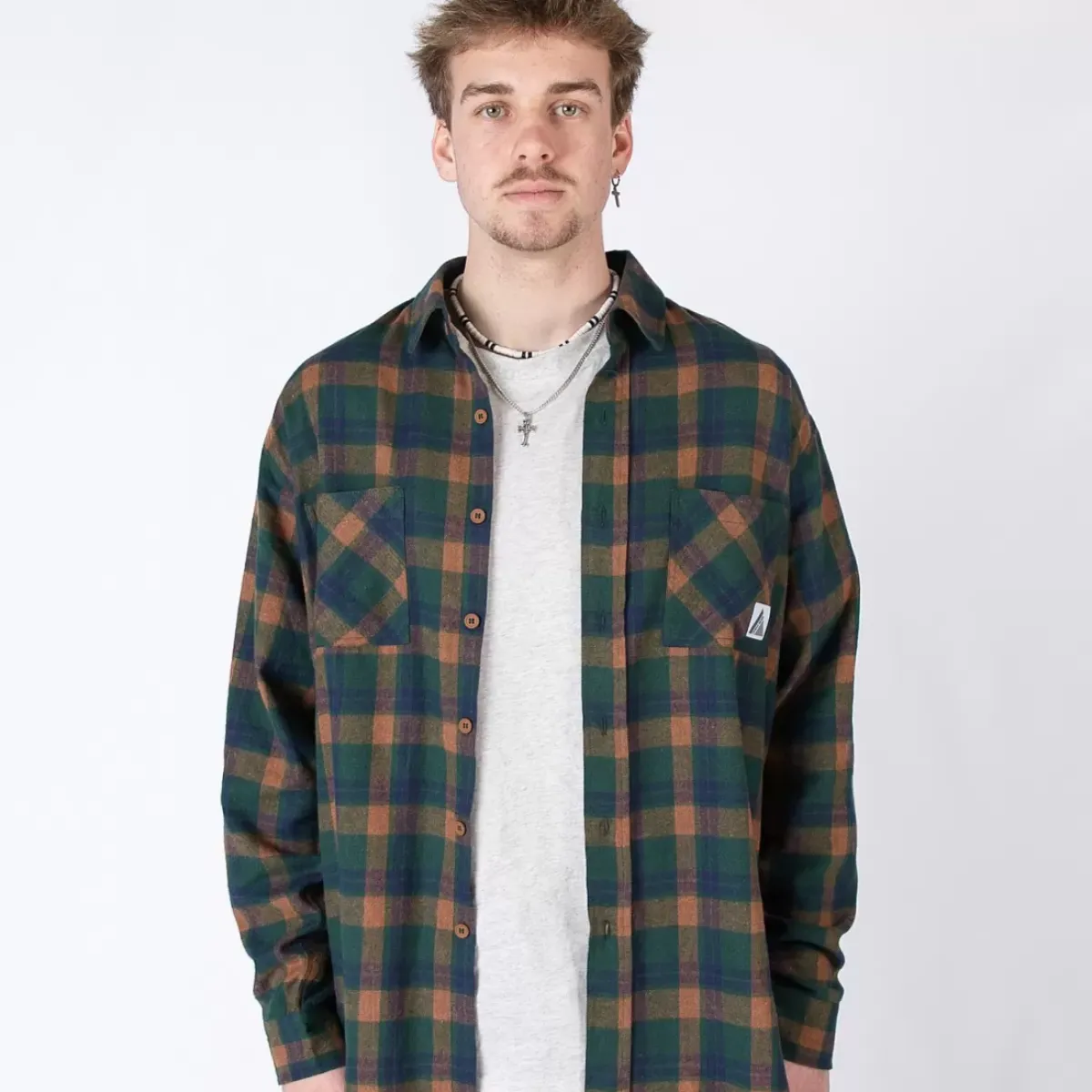 TERRA NOVA Polos & Shirts<Woodland Flannel