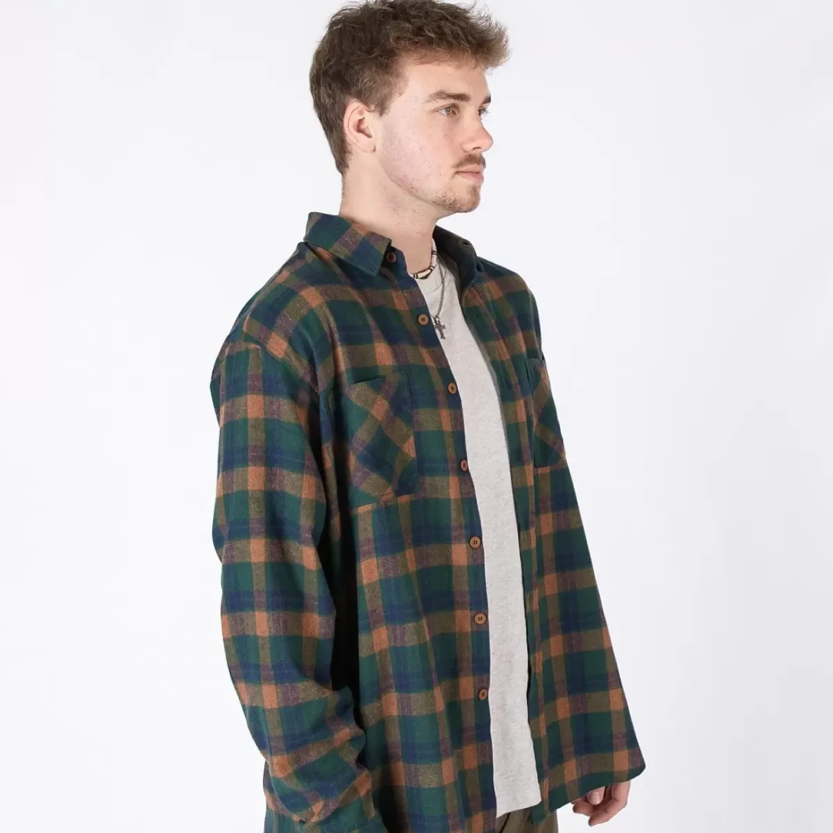 TERRA NOVA Polos & Shirts<Woodland Flannel