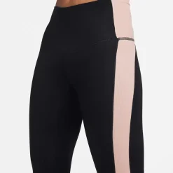 Nike Tights<Yoga High-Waisted 7/8 Ribbed-Panel Leggings